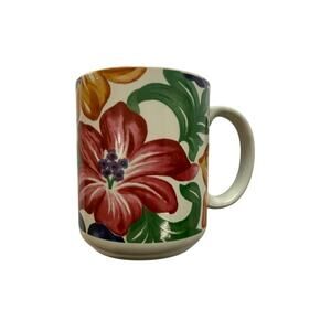 Furio Mug Multicolored Floral Pattern Ceramic Modern Japan Giftable - READ